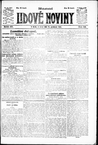 Lidov noviny z 11.12.1917, edice 1, strana 1