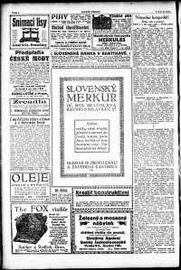 Lidov noviny z 12.1.1921, edice 1, strana 6