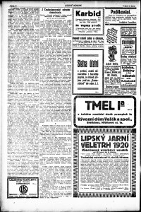 Lidov noviny z 12.2.1920, edice 1, strana 10
