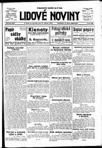 Lidov noviny z 12.4.1917, edice 3, strana 1