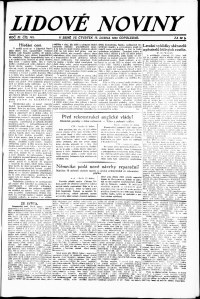 Lidov noviny z 12.4.1923, edice 2, strana 1