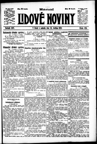 Lidov noviny z 12.5.1917, edice 1, strana 1