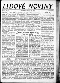 Lidov noviny z 12.5.1932, edice 1, strana 1