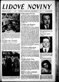 Lidov noviny z 12.5.1932, edice 2, strana 1