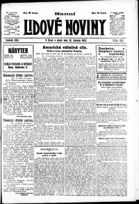 Lidov noviny z 12.6.1917, edice 1, strana 1