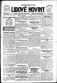 Lidov noviny z 12.6.1917, edice 3, strana 1