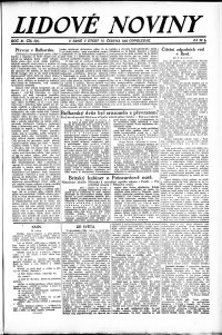 Lidov noviny z 12.6.1923, edice 1, strana 1
