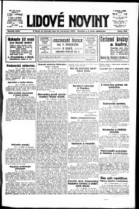Lidov noviny z 12.7.1917, edice 3, strana 1