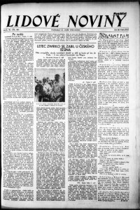 Lidov noviny z 12.9.1932, edice 1, strana 1