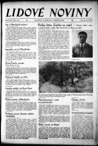 Lidov noviny z 12.9.1932, edice 2, strana 1