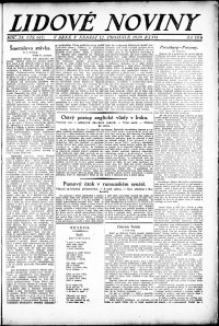 Lidov noviny z 12.12.1920, edice 1, strana 1