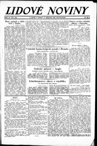 Lidov noviny z 13.3.1923, edice 2, strana 1