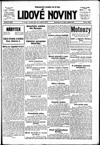 Lidov noviny z 13.4.1917, edice 3, strana 1