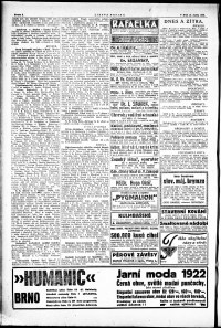 Lidov noviny z 13.4.1922, edice 1, strana 8