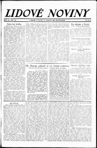 Lidov noviny z 13.4.1923, edice 2, strana 1