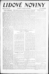 Lidov noviny z 13.5.1924, edice 2, strana 1