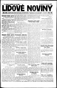Lidov noviny z 13.7.1917, edice 2, strana 1