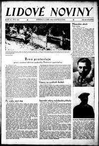 Lidov noviny z 13.9.1933, edice 2, strana 1