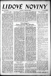 Lidov noviny z 13.9.1934, edice 2, strana 1