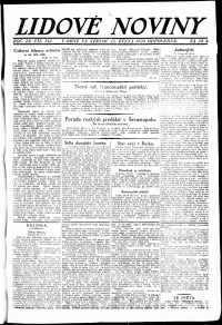 Lidov noviny z 13.10.1920, edice 2, strana 1
