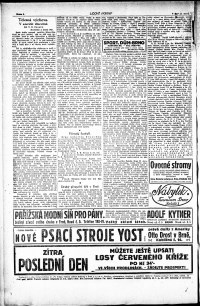 Lidov noviny z 14.2.1921, edice 1, strana 4
