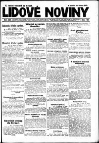 Lidov noviny z 14.4.1917, edice 2, strana 1
