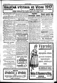 Lidov noviny z 14.6.1917, edice 1, strana 5