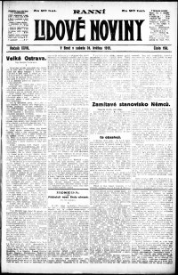 Lidov noviny z 14.6.1919, edice 1, strana 11
