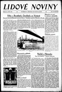 Lidov noviny z 14.6.1934, edice 2, strana 1
