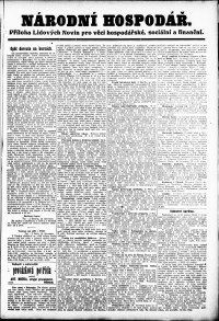 Lidov noviny z 14.7.1914, edice 2, strana 1