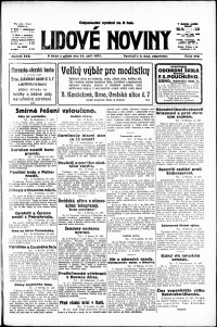 Lidov noviny z 14.9.1917, edice 3, strana 1