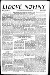 Lidov noviny z 15.4.1924, edice 1, strana 1