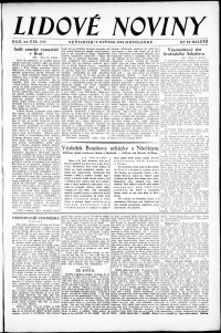 Lidov noviny z 15.5.1924, edice 2, strana 1