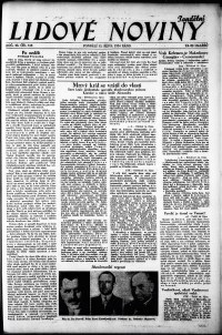 Lidov noviny z 15.10.1934, edice 2, strana 1