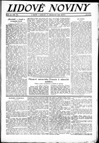 Lidov noviny z 15.12.1923, edice 2, strana 1