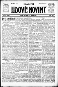 Lidov noviny z 16.4.1919, edice 1, strana 1
