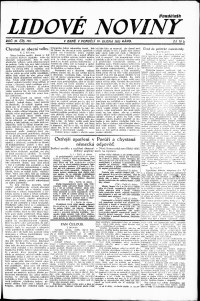Lidov noviny z 16.4.1923, edice 1, strana 1
