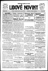 Lidov noviny z 16.6.1917, edice 3, strana 1