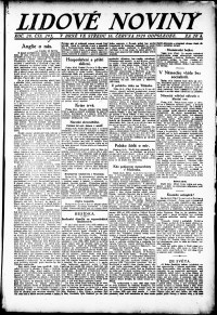 Lidov noviny z 16.6.1920, edice 2, strana 1