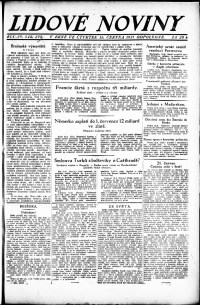 Lidov noviny z 16.6.1921, edice 2, strana 1