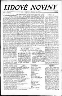 Lidov noviny z 16.6.1923, edice 1, strana 1
