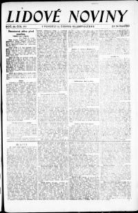 Lidov noviny z 16.6.1924, edice 2, strana 1