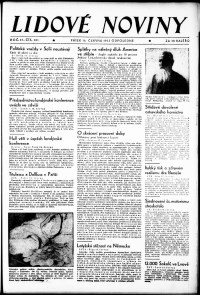 Lidov noviny z 16.6.1933, edice 2, strana 1