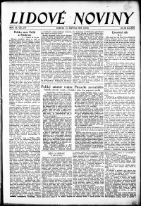 Lidov noviny z 16.6.1934, edice 1, strana 1