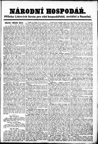 Lidov noviny z 16.7.1914, edice 2, strana 1