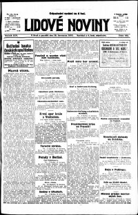 Lidov noviny z 16.7.1917, edice 2, strana 1