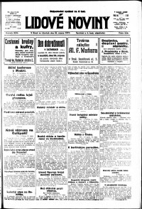 Lidov noviny z 16.8.1917, edice 2, strana 1