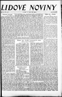 Lidov noviny z 16.9.1930, edice 1, strana 1
