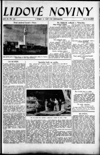 Lidov noviny z 16.9.1930, edice 2, strana 1