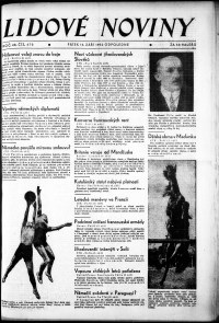 Lidov noviny z 16.9.1932, edice 2, strana 1